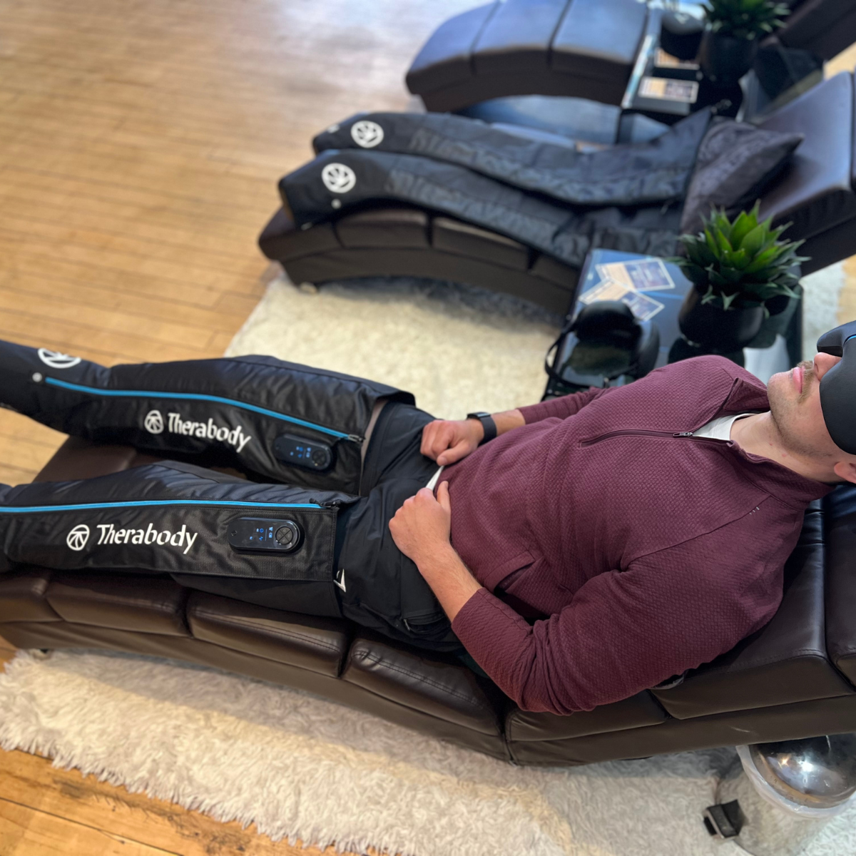 Compression Boots Session